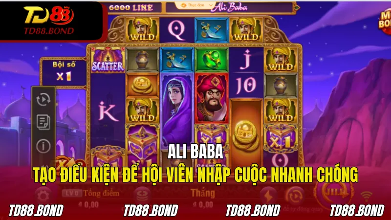 Ali Baba tạo điều kiện để hội viên nhập cuộc thử sức nhanh chóng