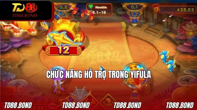 Các chức năng hỗ trợ đắc lực trong game bắn cá