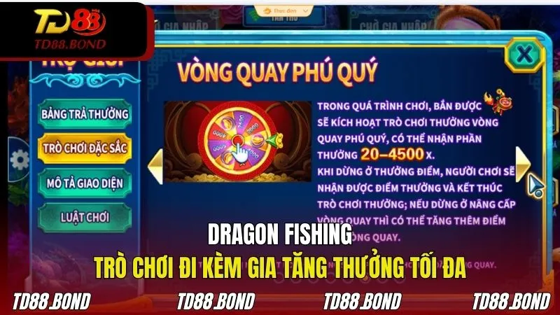 Thử sức với trò chơi đi kèm trong game để gia tăng mức thưởng tối đa